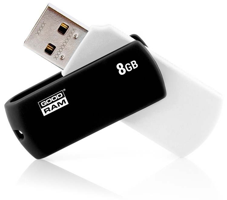 Stick de memorie 8 GB USB 2.0, Good RAM, Black&White